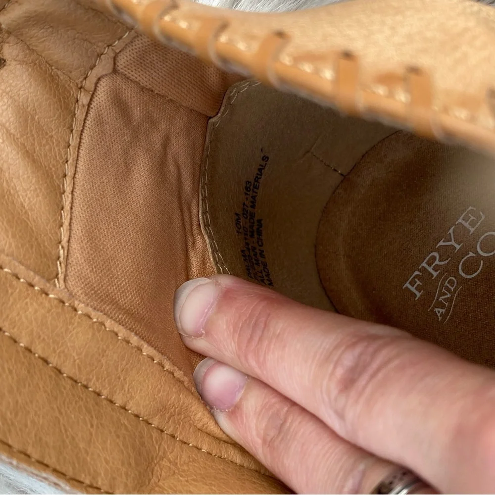 Frye & Co Palma Stacked Heel Booties 10